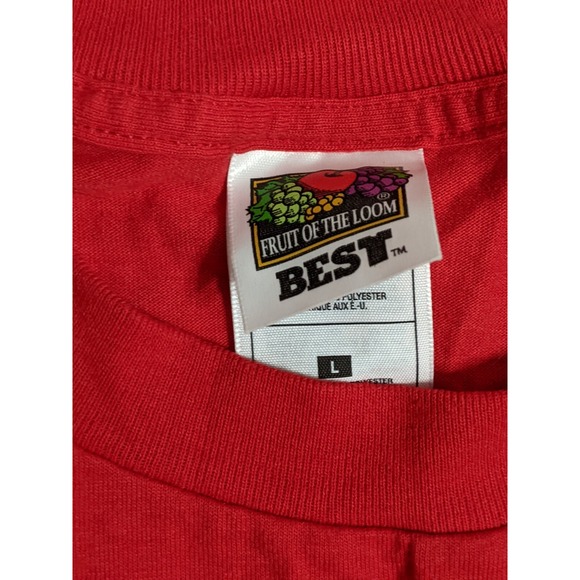 Vintage DARE t shirt Mens L Large Red - Picture 3 of 3